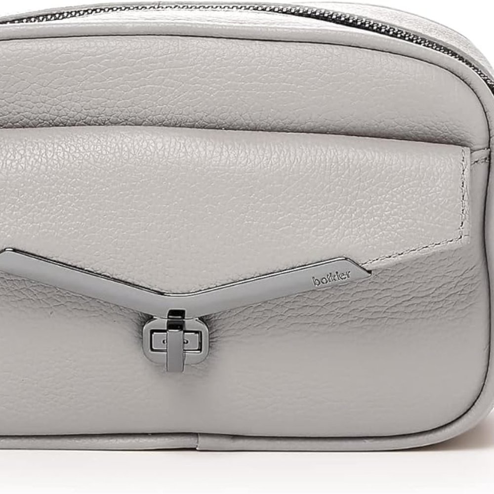 Botkier Valentina Mini Camera Crossbody Silver & Black - Picture 4 of 14
